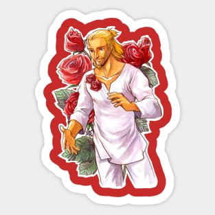 Passionate Rose Sticker